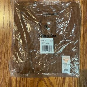 Jumping Beans Brown Long Sleeve Tee